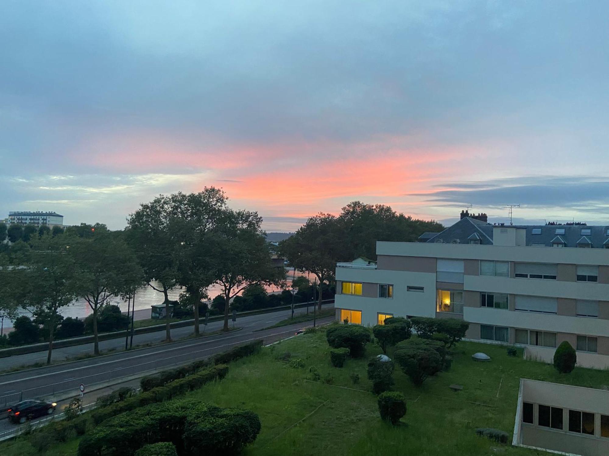 Studio Vue Sur Seine Rouen Exterior foto